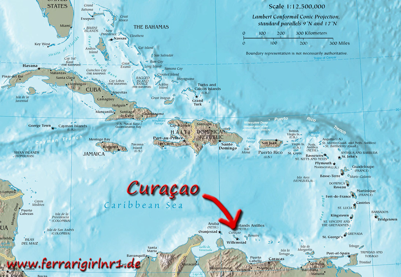 CIA map of the Caribbean